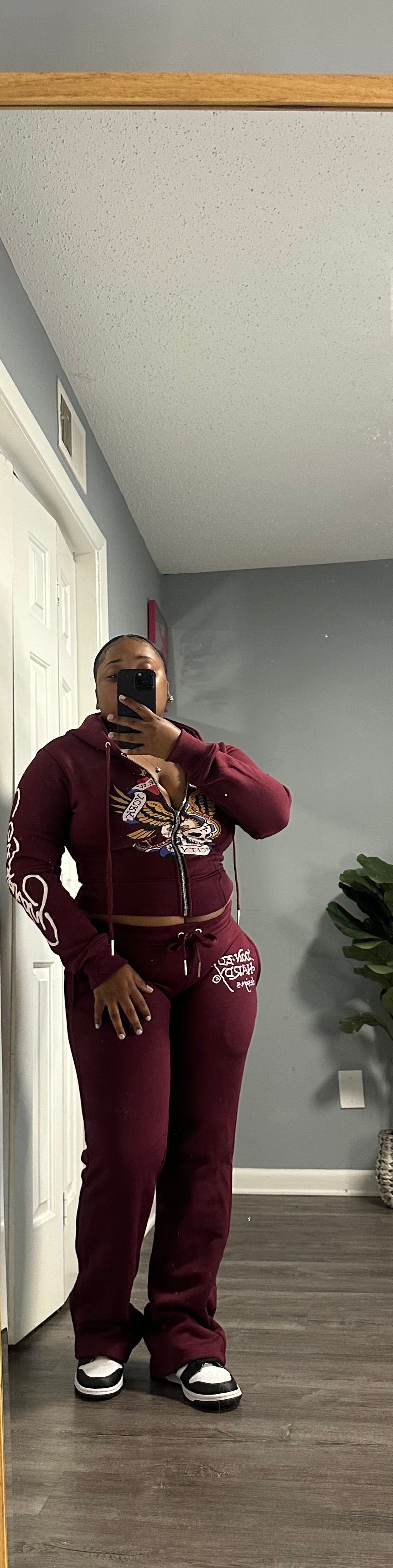 Ed Hardy Maroon