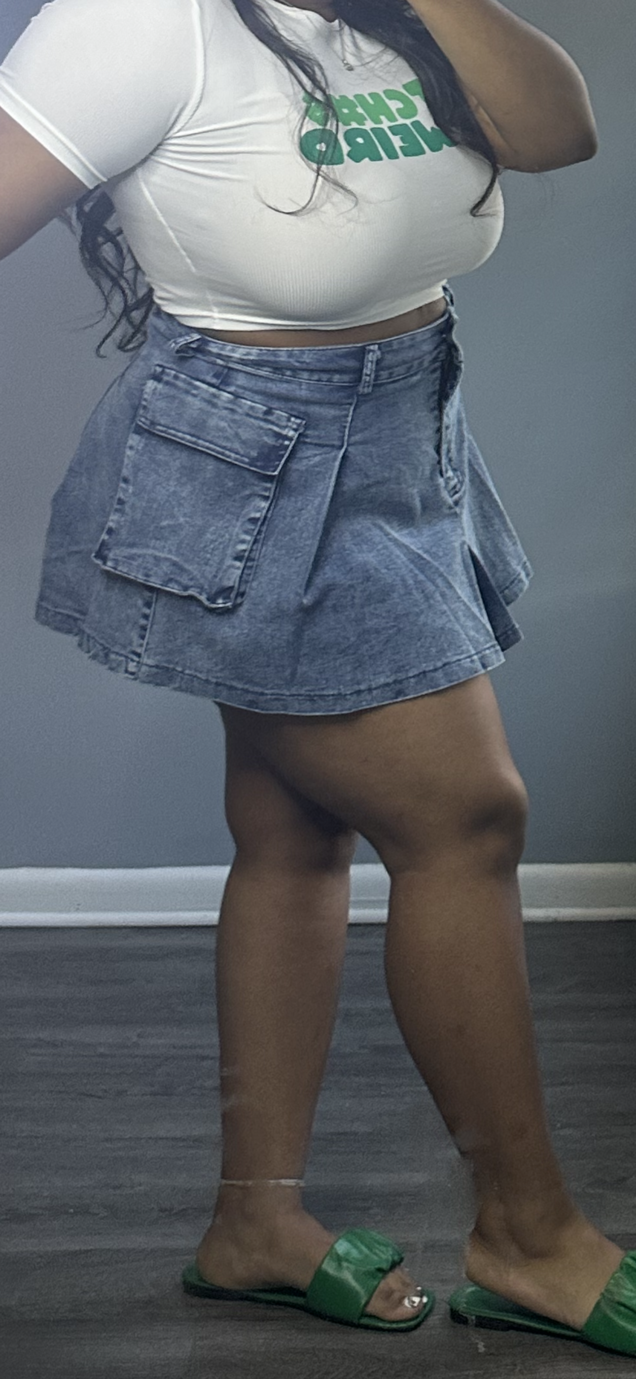 Blue Jean Skirt